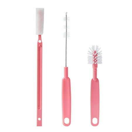 

HXAZGSJA 3Pcs Kitchen Cleaning Brush Bottle Cleaning Brushes Set Tube Brushes