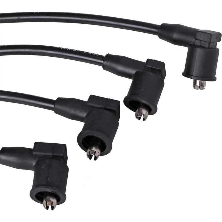 Spark Plug Wires Cable Wire Set For Hyundai Elantra Tiburon Tucson & Kia Soul Spectra Sportage 2.0L 1.8L 27501-23B00,27501-23B70 - 34