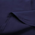 thumbnail image 6 of Pxiakgy Cold Shoulder 3/4 Roll Sleeve Tops for Women Loose Shirt Chiffon Zipper Long Sleeves Plus Size Tops Cold Shoulder Top Zip Front Shirts V Neck Blouses Tunic Top Navy Xxl, 6 of 6