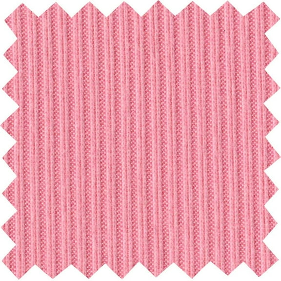 Congo (TM) 2x1 Rib DTY Brushed Knit, 4-Way Stretch Fabric By The Yard (PINK, 1.5"x1.5"SampleOfFabric)