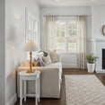 thumbnail image 2 of Adesso Rigby 27" 1-Light 3-Way Natural Wood Table Lamp with White Boucle Tapered Shade, 2 of 6