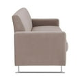 thumbnail image 4 of Elle Decor Baylie Sofa - French Taupe Velvet, 4 of 10