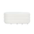thumbnail image 4 of Linon Jacoby Oblong Ottoman, White Sherpa, 4 of 8