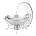 thumbnail image 4 of GUOOL Chiffon de Buffet Rond en Acier Inoxydable avec Couvercle pour Fêtes, 4 of 9