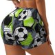 thumbnail image 1 of Fotbe Football Shorts Sin Costuras – Shorts Deportivos de Cintura Alta para Mujer, Elásticos para Gimnasio, Yoga, Running o Ciclismo-Medium, 1 of 8