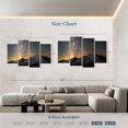 thumbnail image 3 of Elephant Stock Milky Way Over Mount Rainier Wall Art - Horizontal Multi Panel Canvas - 4 Pieceliving Room Wall Decor - Photography Nature Multi Panel - Gray And Beige Decor - 75" x 48", 3 of 4