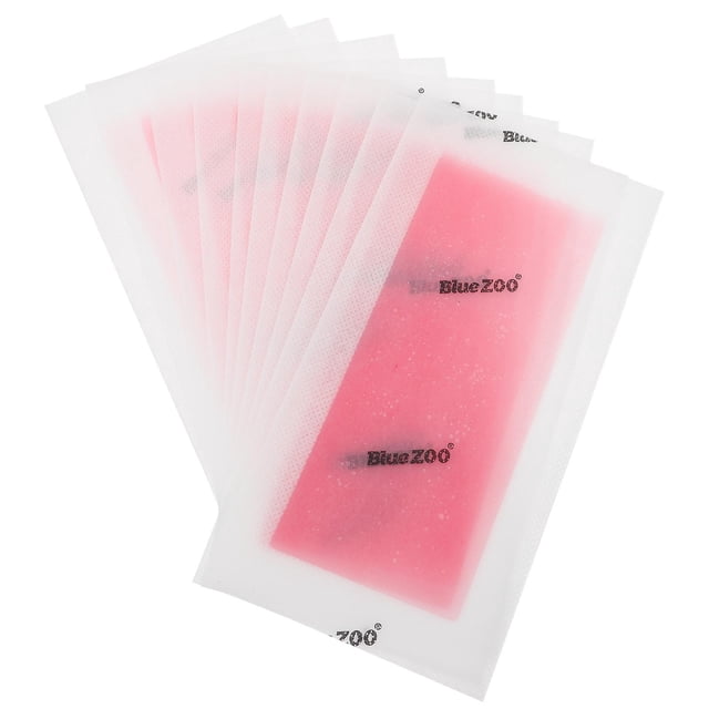 10 Sheets Cera Para Depilar Depilatory Strips Body Body Facial Wax Strip Leg Wax Strip