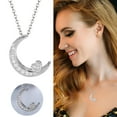 thumbnail image 2 of Clavícula Cadena) Temperamento del Viento (Incluyendo Collar Collares En Forma De Luna Colgantes, 2 of 6