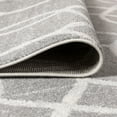 thumbnail image 5 of JONATHAN Y MOROCCAN HYPE 2 x 8 Runner Rug, Asilah Ogee Fretwork - Dark Gray/Cream, MOH104A-28, 5 of 9