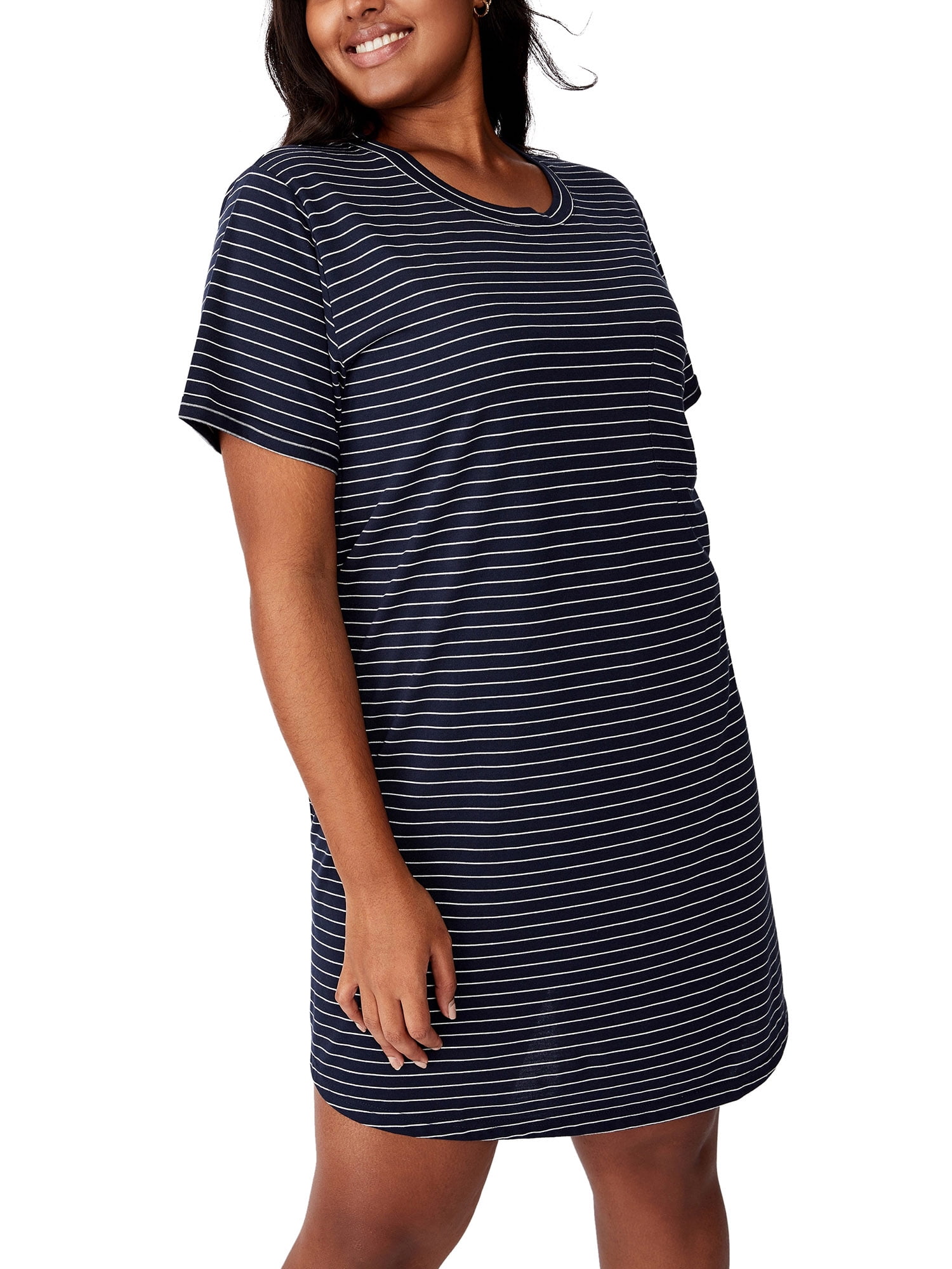 relaxed t shirt dress