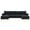 Black, variant on YYAo Reversible Modular Sectional Sofa Bed, Couch with Large Chaise U-Shape Modular for Small Space Apartment, Living Room, Black