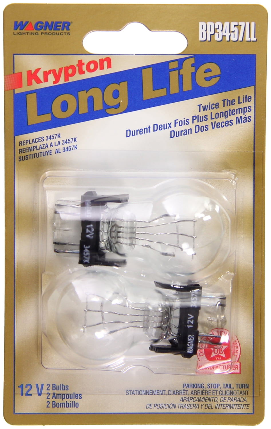 Wagner BP3457LL Turn Signal Light Bulb