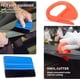 thumbnail image 2 of Vehicle Vinyl Wrap Window Tint Film Tool Kit Include Felt Squeegee, Retractable 9mm Utility Knife And Snap-off Blades, Zippy Vinyl Cutter And...(1set, 2 of 5
