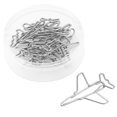 thumbnail image 3 of LAFGUR Clip Trombone en Forme d'Avion, Document pour Bureau pour École, 3 of 8