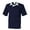 Navy, variant on Front Row Mens Heavyweight Short-Sleeved Rugby Polo Shirt