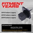 thumbnail image 3 of Master Tailgaters Replacement Subaru Legacy (2015, 2018-2019) Backup Camera OE Part # 86267AL01A, 3 of 7