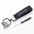 thumbnail image 1 of Universal 1pcs Coche Suede Llavero Creativo Logotipo Del Diseño De Cuero De Accesorios Para BMW Hyundai Opel Benz Kia VW huangjie unisex, 1 of 2