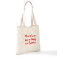 thumbnail image 6 of CafePress - No Such Thing As Santa Tote Bag - Unisex Canvas Tote Bag, Beige, 1-Piece, 6 of 6