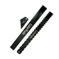 Haimni 3 Pcs Guitar Neck Notch Ruler Luthier Tools Guitars Straight ...