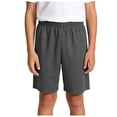thumbnail image 3 of Wxirdiow Baby Jogger Boys Cotton Shorts with Drawstring for Kids Summer Athletic Casual Short Dark Gray Size,6-7 Years, 3 of 8