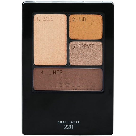 Maybelline Expert Wear Eyeshadow Quads, Chai Latte