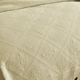 thumbnail image 4 of MarCielo 3Pcs 100% Cotton Oversized Quilt Bedspread Coverlet Set TK, 4 of 7