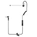 thumbnail image 3 of Klein Electronics 3.5mm Connector Earpiece for Cellular Phones, Noise Canceling Boom Microphone, Lightweight & Secure Communication, Right Ear Usage Only, Includes 3 Sizes of Soft Silicone, 3 of 4