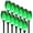 Green-12PK, variant on Ele-mall2024 Solar Tiki Torches, Flickering Flame & Waterproof, Solar Powered, 12-Pack