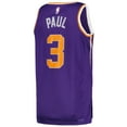 thumbnail image 3 of Unisex Nike Chris Paul Purple Phoenix Suns Swingman Jersey - Icon Edition, 3 of 3