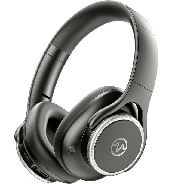 VEATOOL Auriculares Bluetooth Diadema con Cancelación Activa de Ruido 60H de Autonomía Diseño Plegable