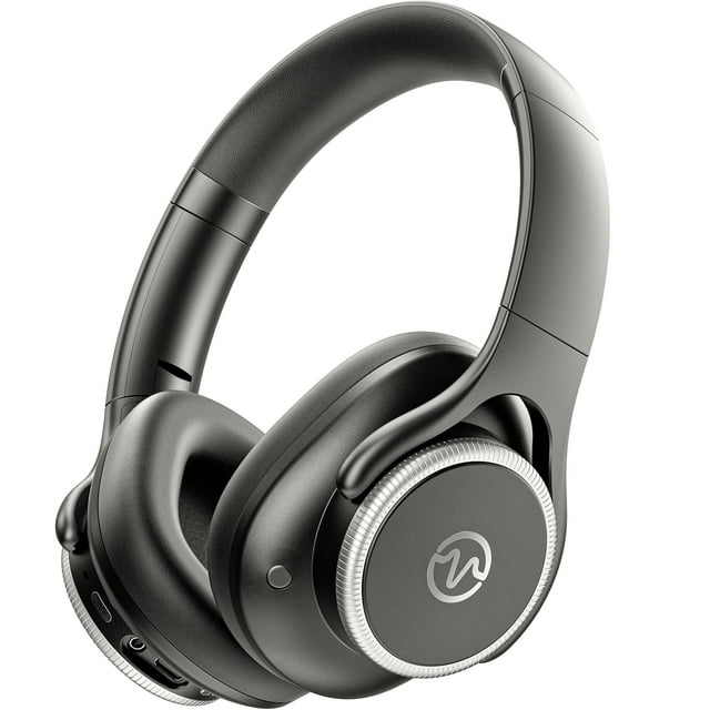 VEATOOL Auriculares Bluetooth Diadema con Cancelación Activa de Ruido 60H de Autonomía Diseño Plegable