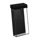 thumbnail image 3 of Porta folletos, caja para volantes, 4,3 x 9,8 pulgadas, soporte de marketing para montaje en pared, resistente a la lluvia. Negro, 3 of 9