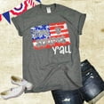 thumbnail image 3 of Tees2urdoor Stars and Stripes Y'all T-Shirt, Youth Medium, 3 of 5