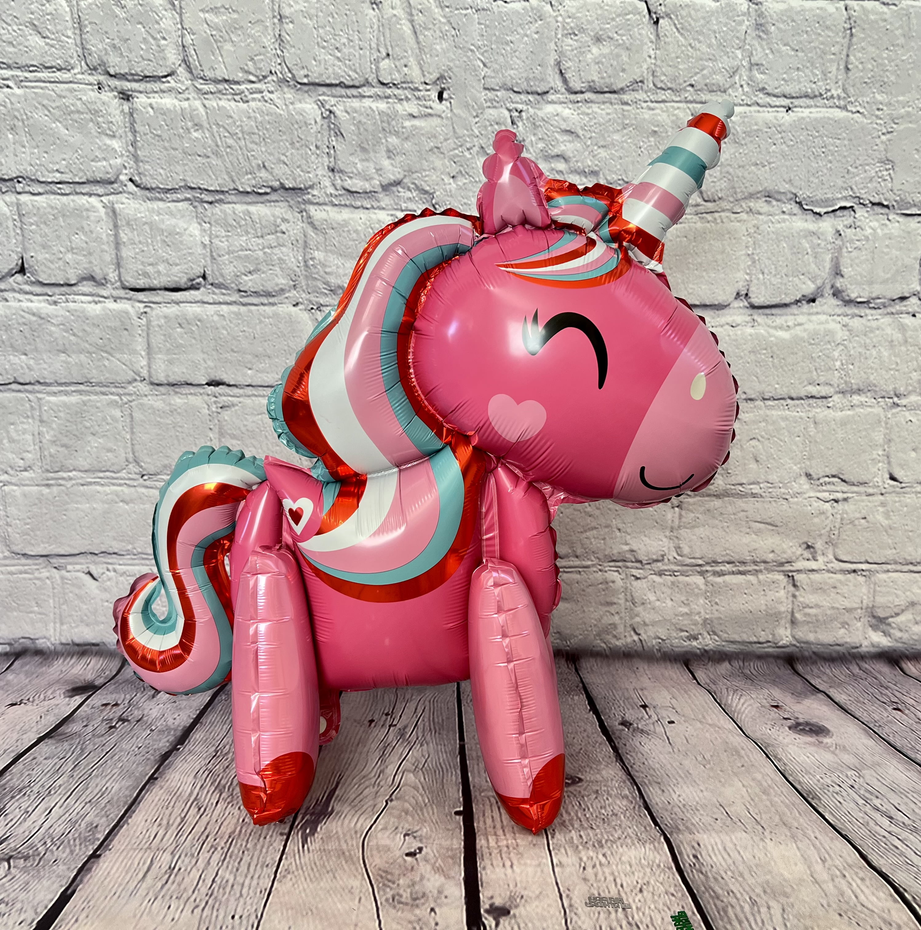 Unicorn Balloon Set 7 PC. JUMBO 3D Birthday Unicorn Balloons