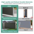 thumbnail image 5 of Ataucjin 71''x236'' Double Side Awning, Retractable Side Awning with 280g Polyester Fabric, Rainproof and UV-Proof Folding Privacy Screen Privacy Fence, for Deck, Patio, Pools, 5 of 8