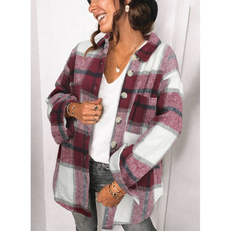 Flannel cardigan deals