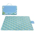 thumbnail image 2 of Grande Vente! WOAHU Coussin, Coussin de Siège en Polyester, Couverture de Pique-Nique Extérieure et Extérieure Extra Grand Résistante au Sable et Portable pour Camping Randonnée Festivals 145X80Cm, 2 of 9