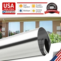 40" X 3.3Ft Uncut New Window Tint Film Roll 15% Vlt Silver New Home Office Glass