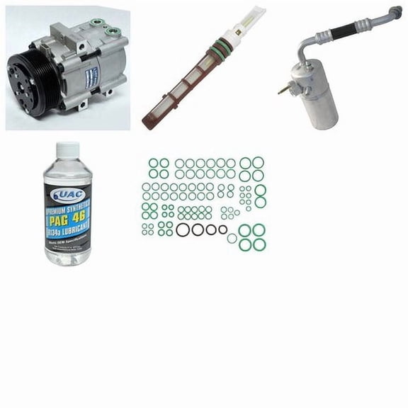 A/C Compressor and Component Kit -- Compressor Replacement Kit Fits select: 1997,1998-2002 FORD EXPEDITION