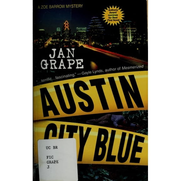 Pre-Owned Austin City Blue: A Zoe Barrow Mystery (Unknown) 0373264607 9780373264605