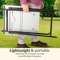thumbnail image 6 of Cuisinart Fold ‘n Go Prep Table, Portable Folding Table and Grill Stand with Tool hooks, Trash Bag Holder, Paper Towel Rack, 6 of 10