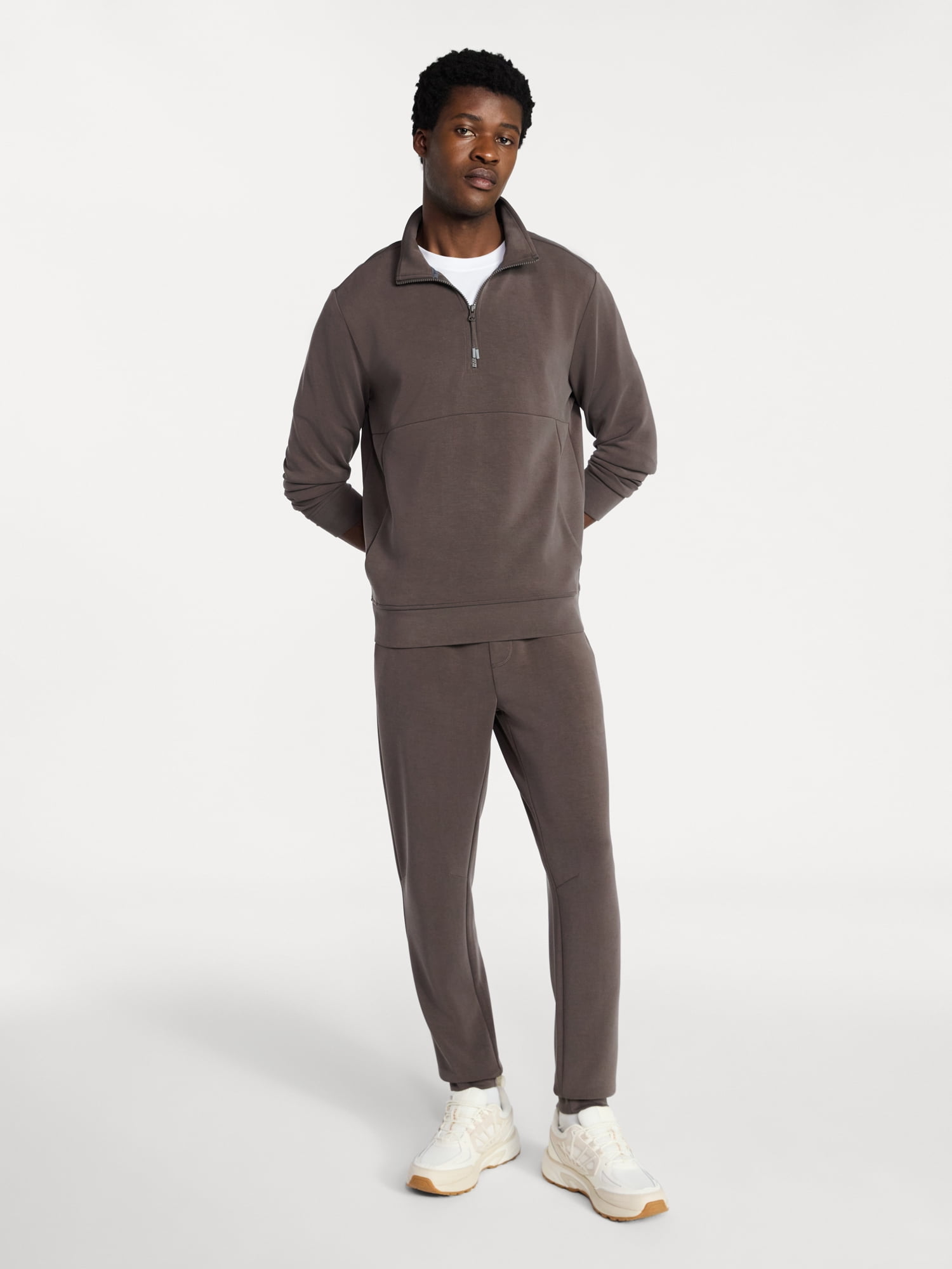 Athletic Works Men's and Big Men's Scuba Knit Joggers, Sizes XS-5XL