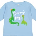 thumbnail image 4 of Inktastic Grammy Boy Grandson Dinosaur Boys Long Sleeve Toddler T-Shirt, 4 of 5