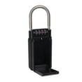 thumbnail image 4 of Caja de seguridad con contraseña y combinación de 4 dígitos, de metal, para casa, fábrica y oficina, color negro, 4 of 14
