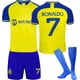 thumbnail image 1 of KIDENG Al Nassr 22/23 Ronaldo Jersey No. 7 Camiseta de fútbol Local / Visitante Jersey Camiseta de fútbol Pantalones cortos y calcetines Conjunto de fútbol, 1 of 3
