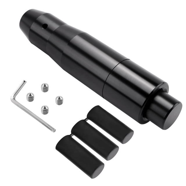 Perilla de Cambio AutomáTico para AutomóVil con BotóN Pulsador, Cabezal de Cambio de Palanca de Cambios de TransmisióN para la MayoríA de los VehíCulos AutomáTicos (Negro)