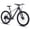 BLACK, variant on SPATIAL 24 inch Mountain Bicycle for Teenagers,21-Speed Gears MTB Mountain Bikes,Aluminum Frame Dual Disc Brakes