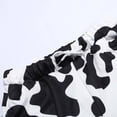 thumbnail image 6 of XIAONU Cow Spot Print Pants for Men Jogger Cut Side Pockets Daily Wear Trousers, 6 of 7