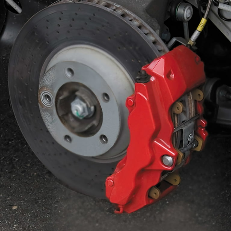 6 Pack, Black, Rust-Oleum Automotive Gloss Caliper Spray Paint