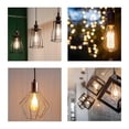 thumbnail image 5 of Paquete de 4 bombillas LED vintage de filamento ST64, E27, rosca Edison, ahorro de energía, 4 W, 2700 K, blanco cálido., 5 of 5